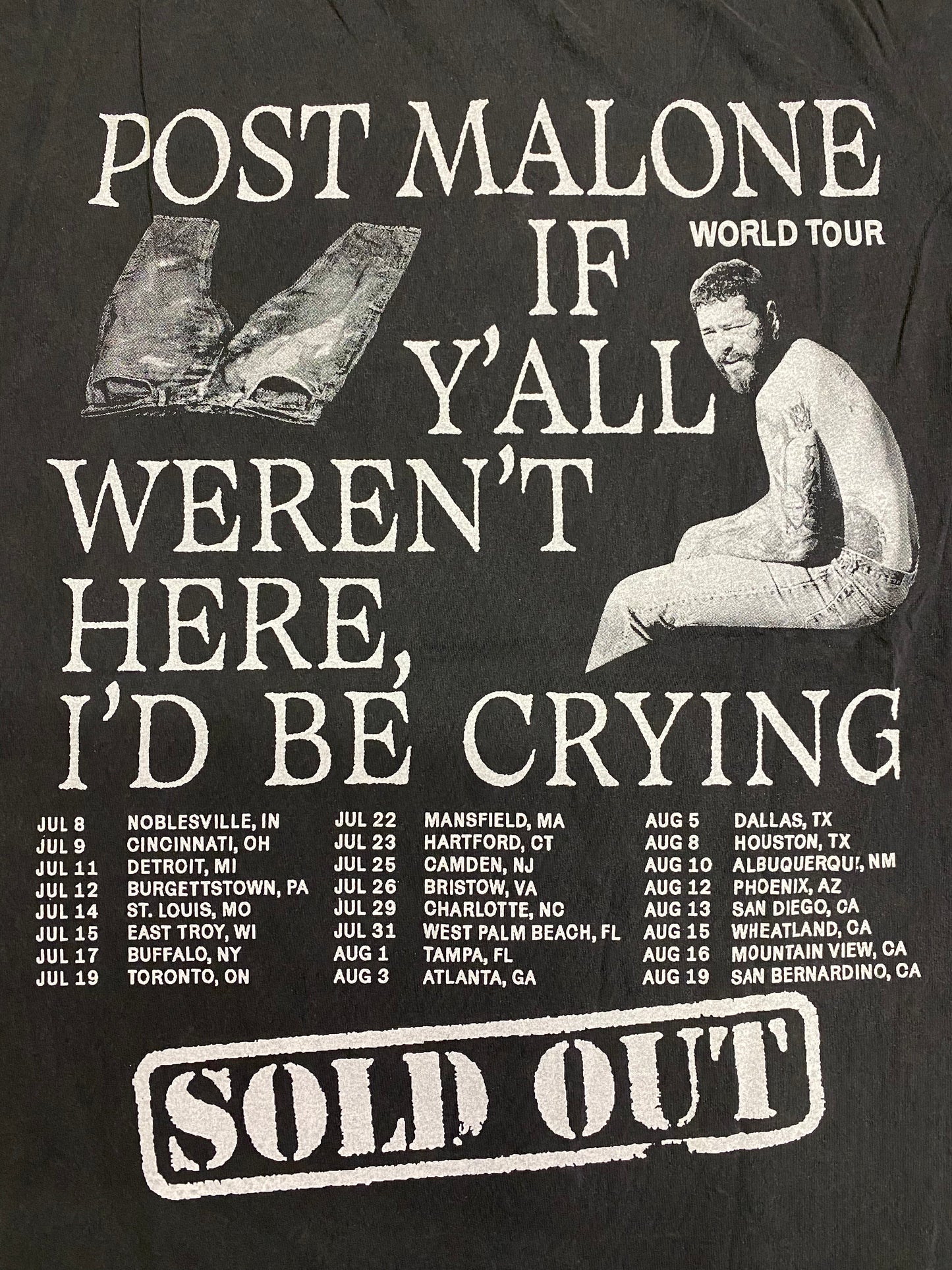 T-shirt Post Malone